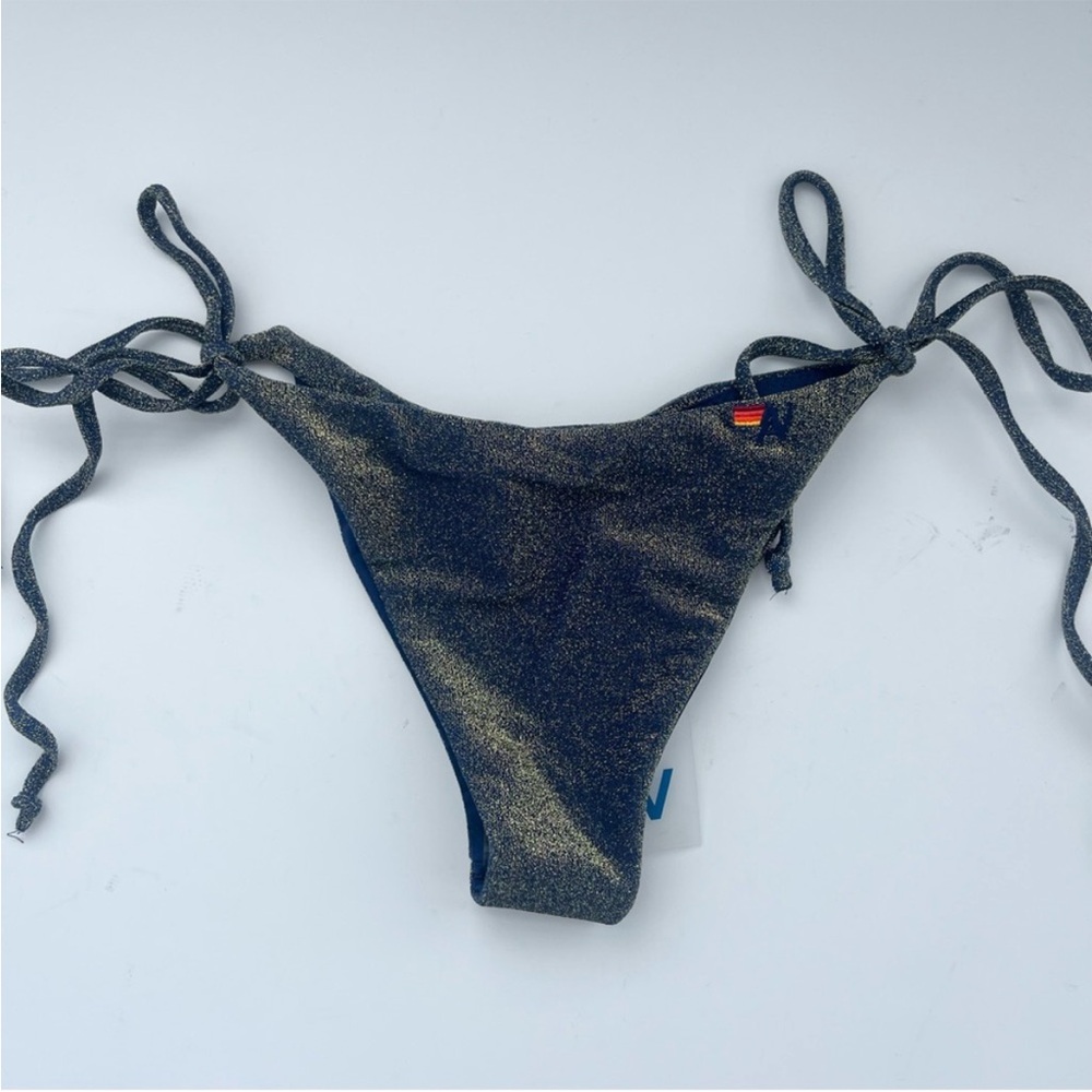 Aviator Nation Sparkle Turks Swim Large NEW - Picture 4 of 4